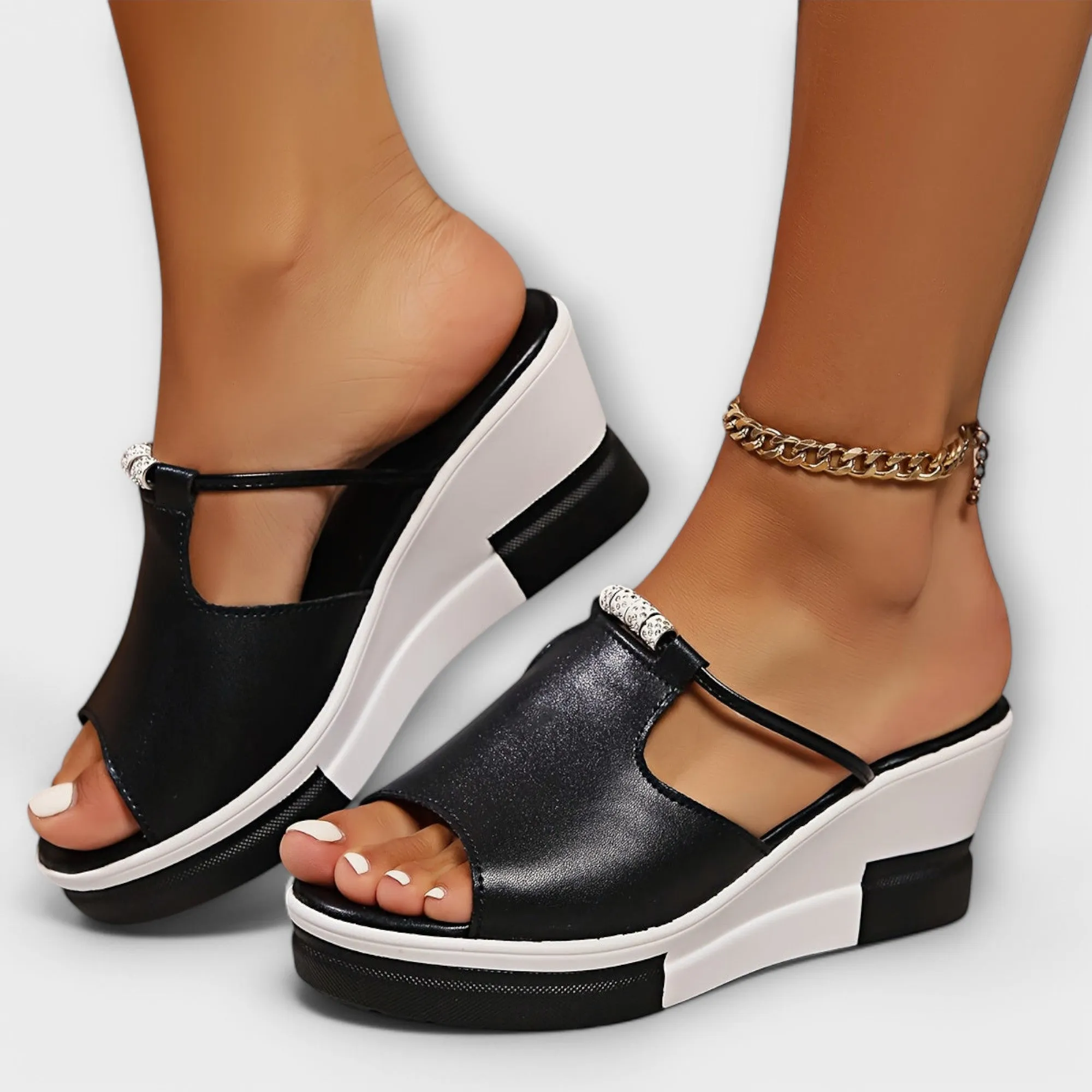 Aria Chic Platform Sandals