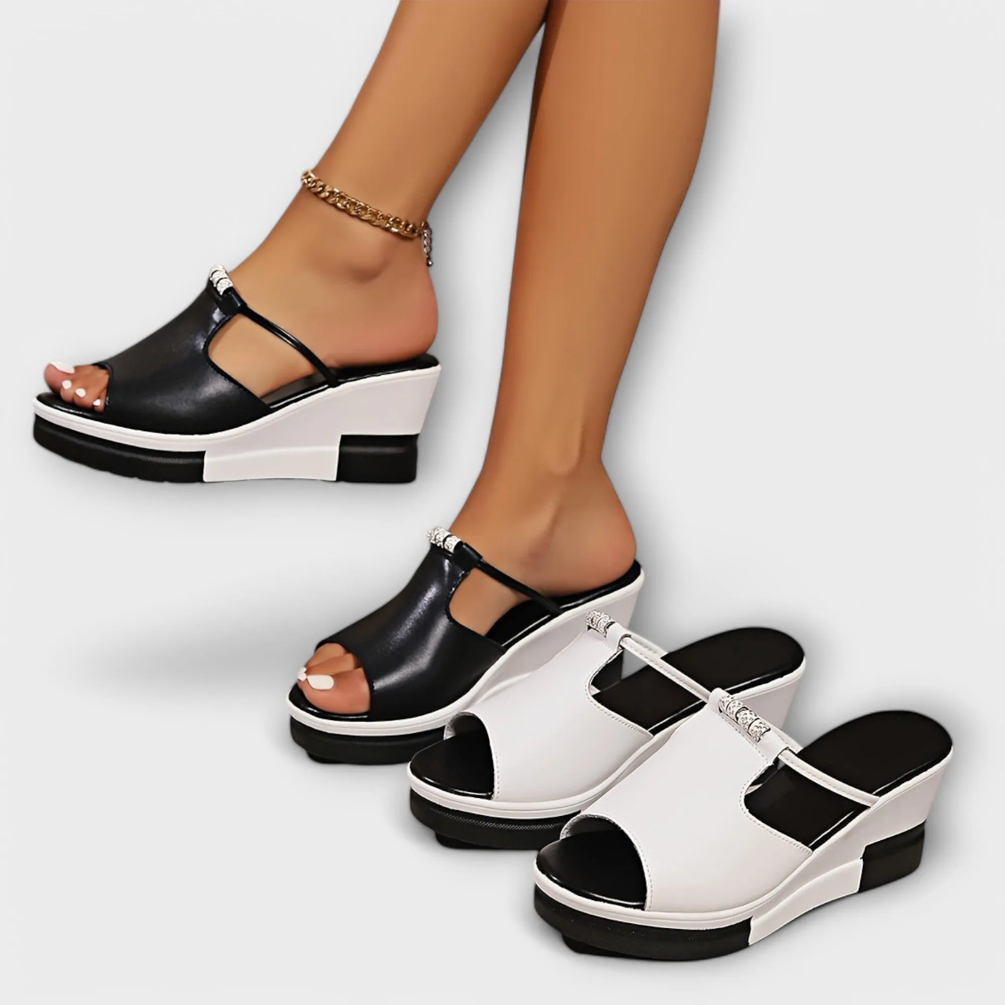 Aria Chic Platform Sandals