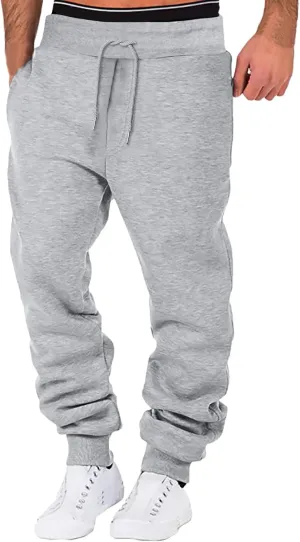 Cargo Pants for Men Joggers Sweatpants for Men Casual Long Trousers Light Jogger Pants Men's Club Sweatpants Stretch