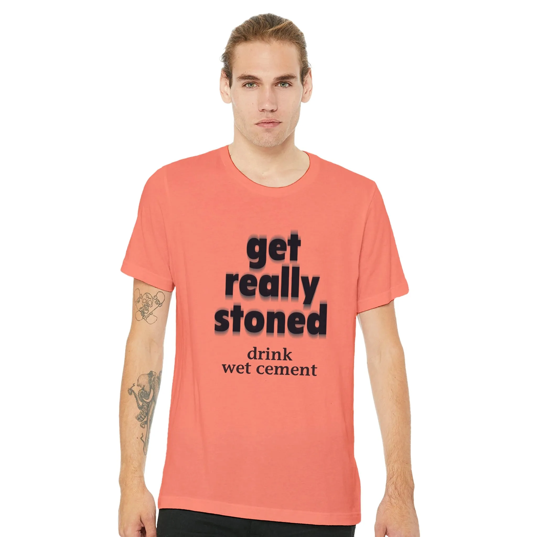 Get Really Stoned  -  Unisex Crewneck T-shirt (Worn by Paul Newman 1981)