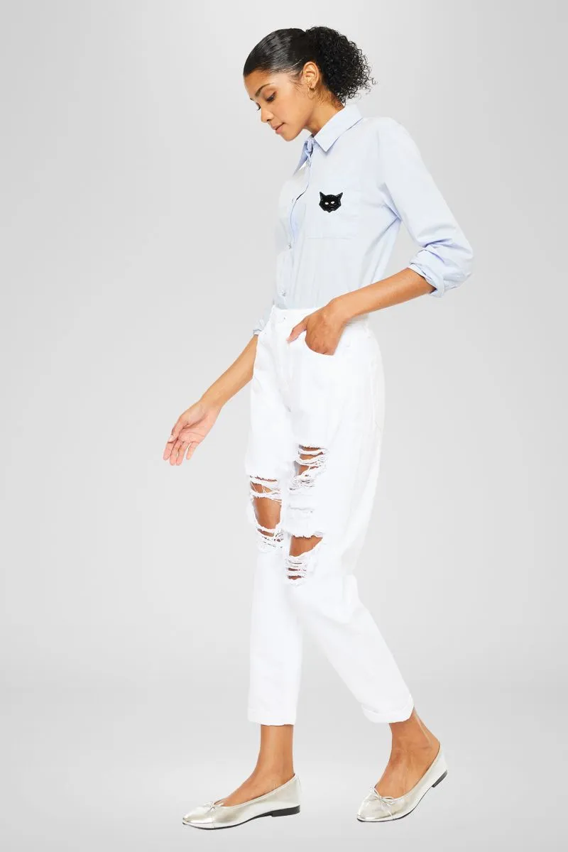 Hope High Rise Mom Jeans