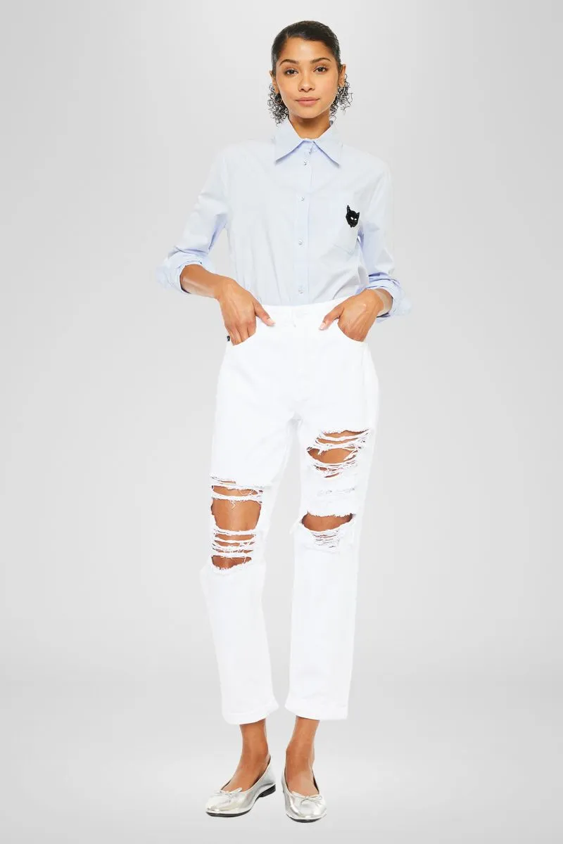 Hope High Rise Mom Jeans