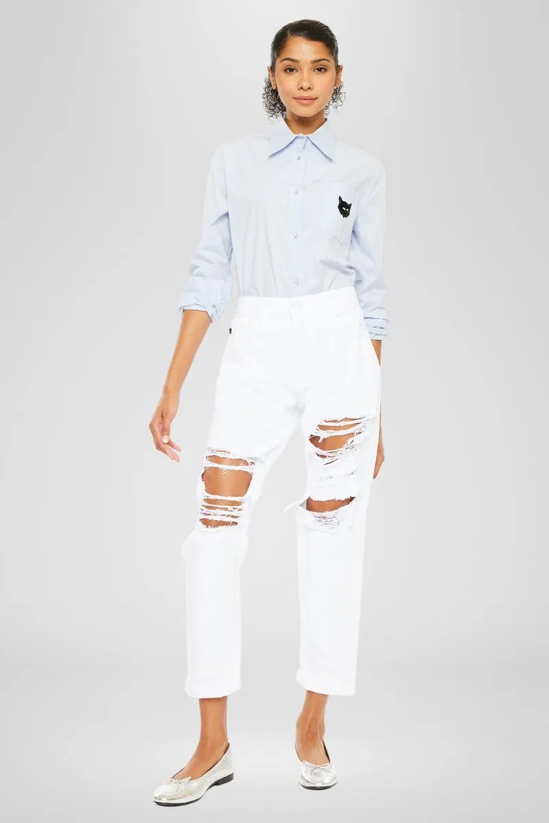 Hope High Rise Mom Jeans