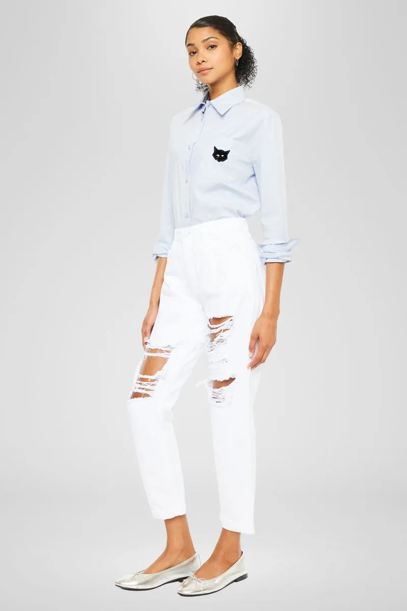 Hope High Rise Mom Jeans