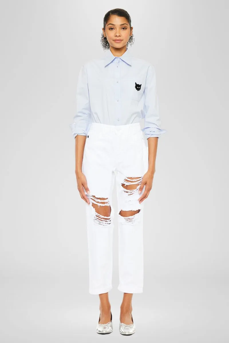 Hope High Rise Mom Jeans