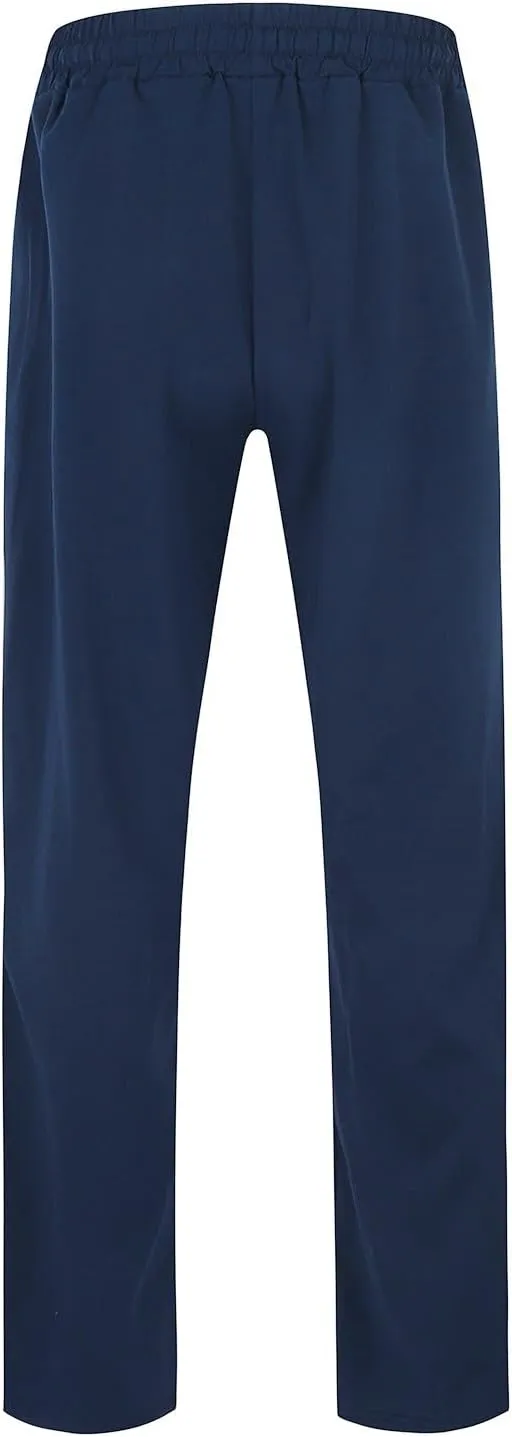Mens Casual Linen Pants Workout Athletic Joggers Loose and Light Trousers Lightweight Pant Leisure and Daily Wear