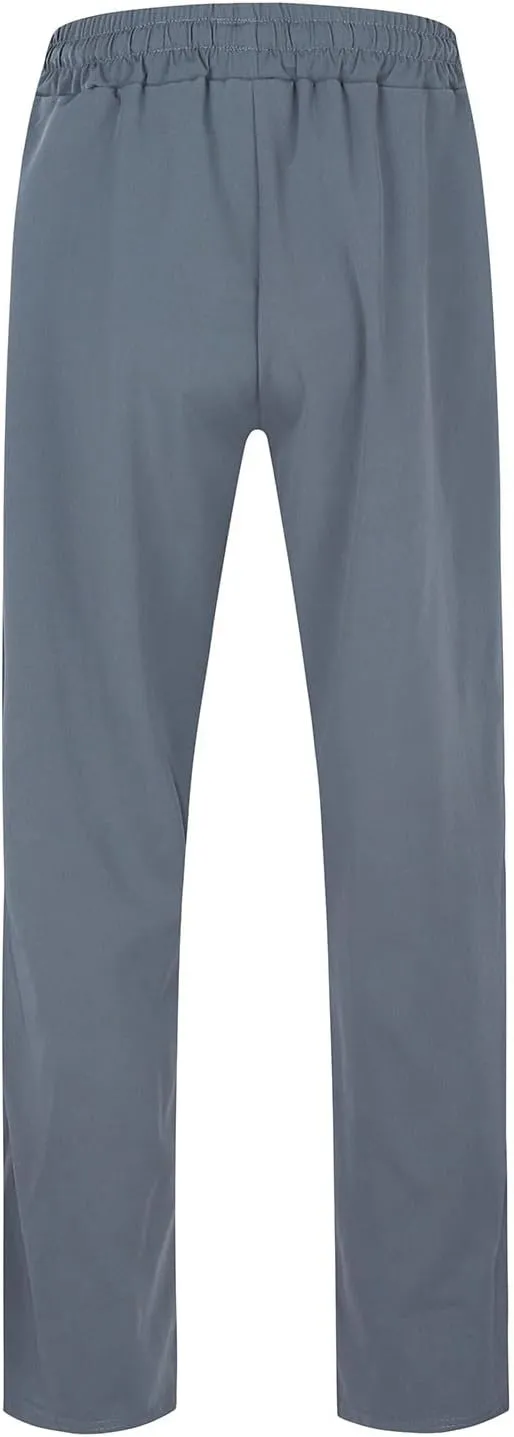 Mens Casual Linen Pants Workout Athletic Joggers Loose and Light Trousers Lightweight Pant Leisure and Daily Wear