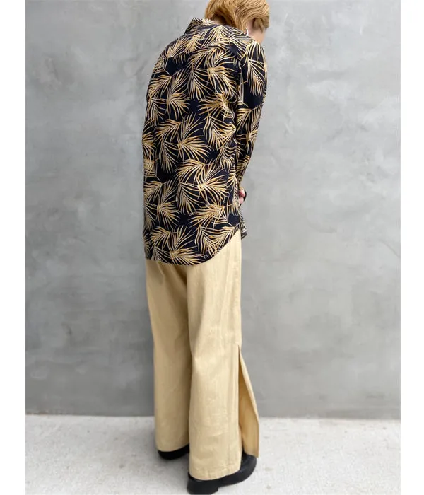 nowos/WRAP PANT(BEIGE)