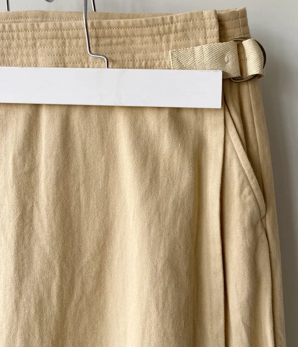 nowos/WRAP PANT(BEIGE)