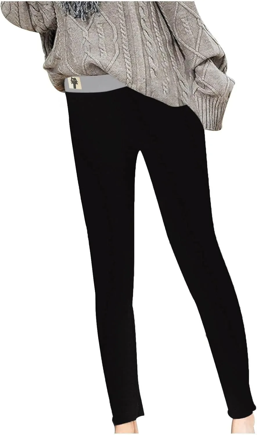 Tights for Women Tops Yoga Drawstring Ultra Light Thermal Baselayer Legging Pant Winter Leggings