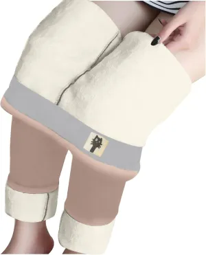 Tights for Women Tops Yoga Drawstring Ultra Light Thermal Baselayer Legging Pant Winter Leggings